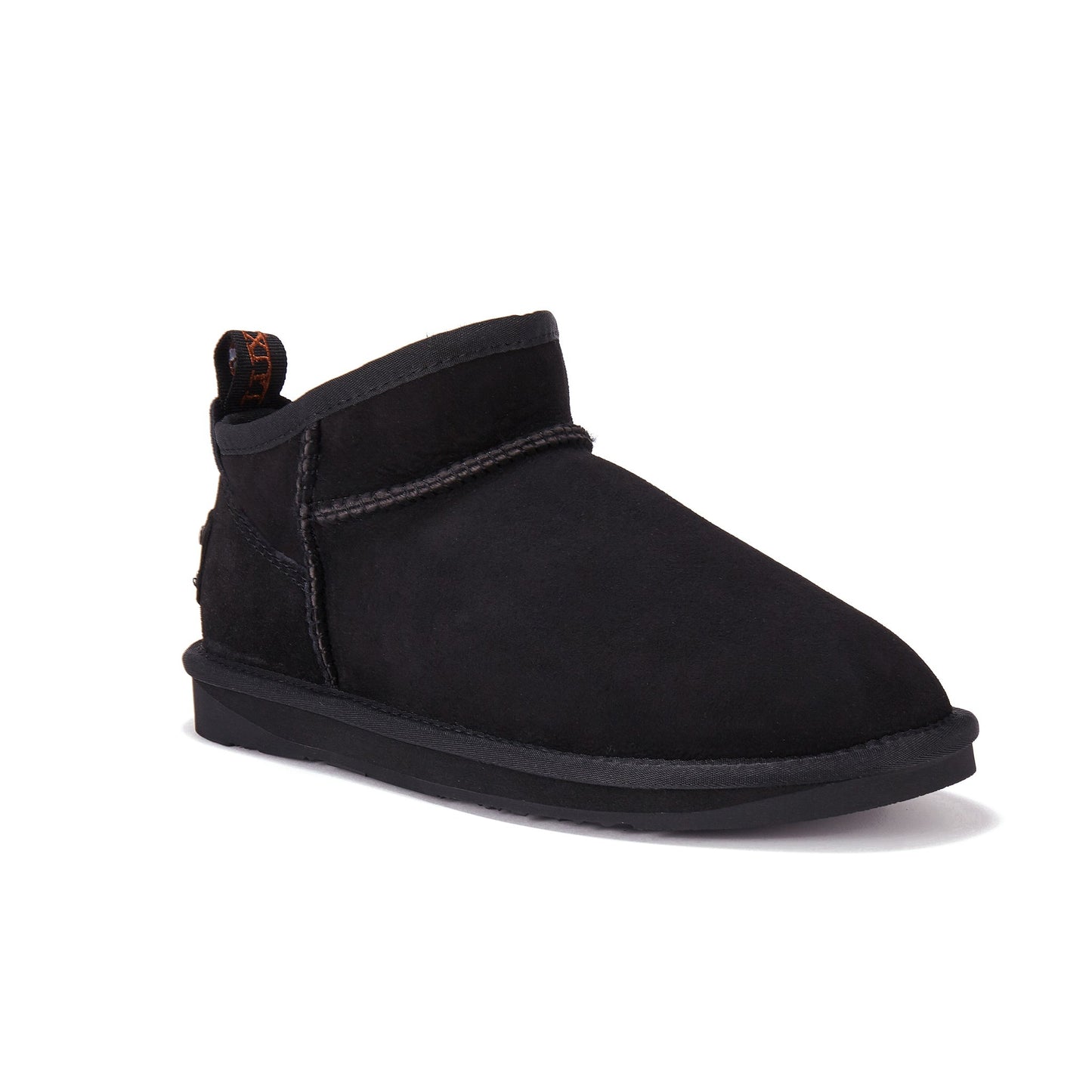 Ultra Short Black Sheepskin Boot Cosy Australia Luxe Collective