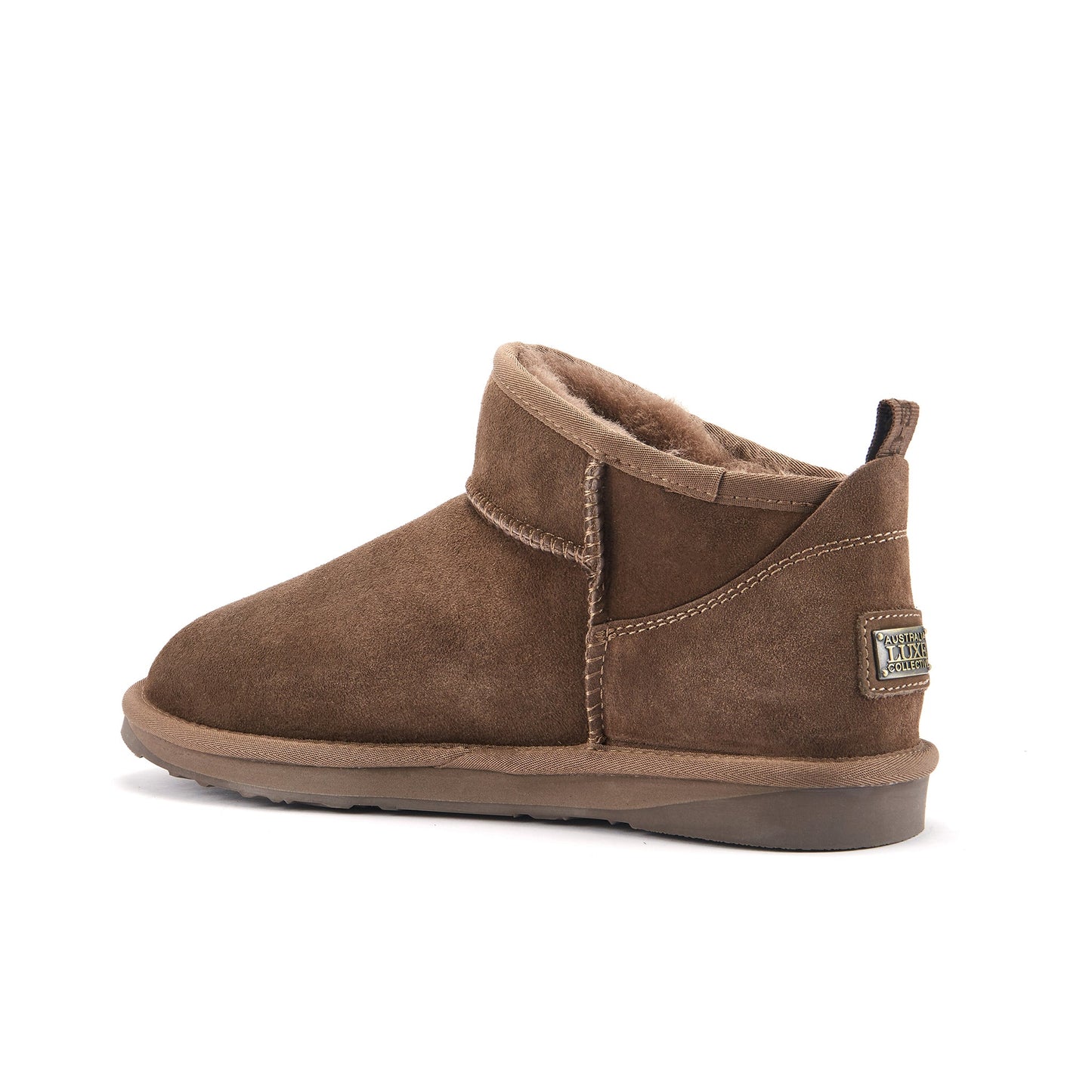 COSY ULTRA SHORT Clay Extra Short Sheepskin Boot Australia Luxe Collective