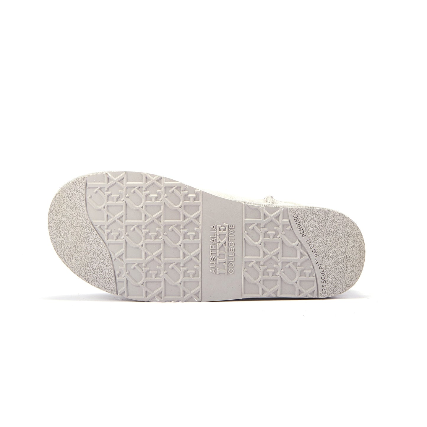 Ultra Short Ice Gray Sheepskin Boot COSY