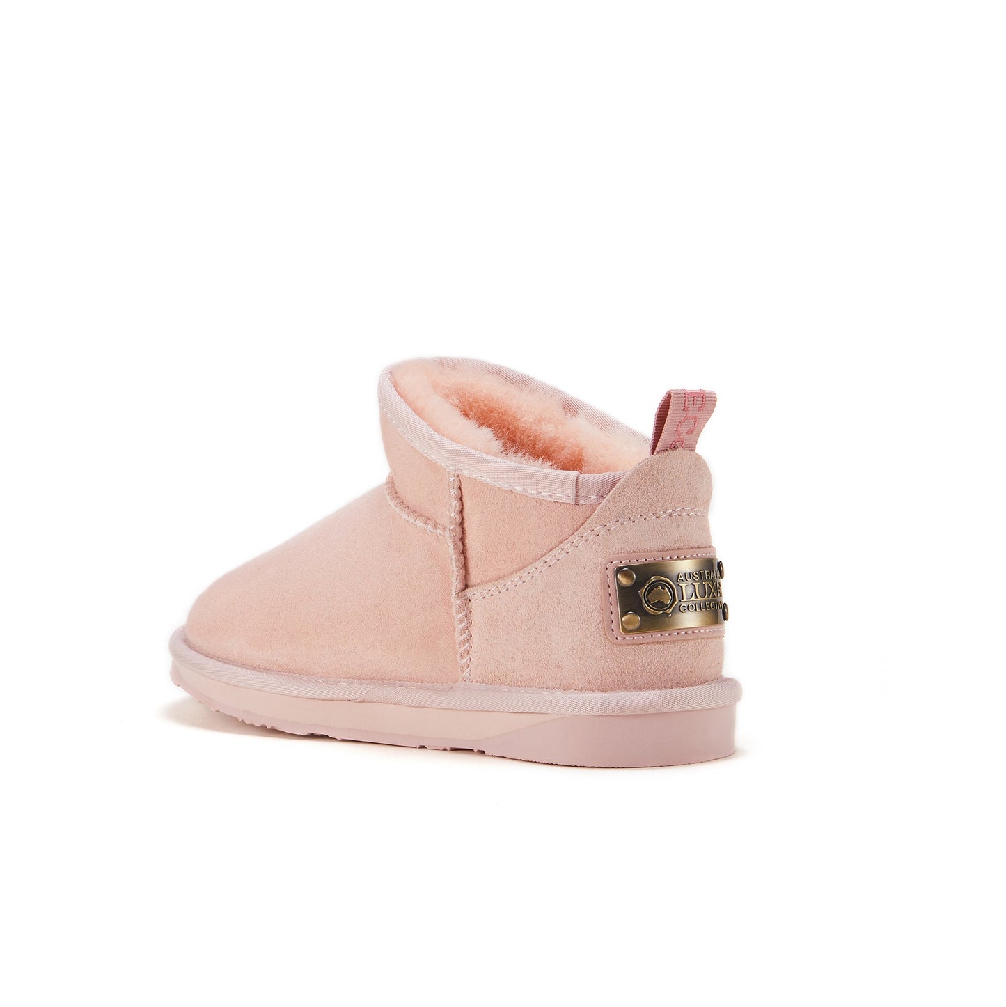 Ultra Short Sheepskin Boot Pink COSY
