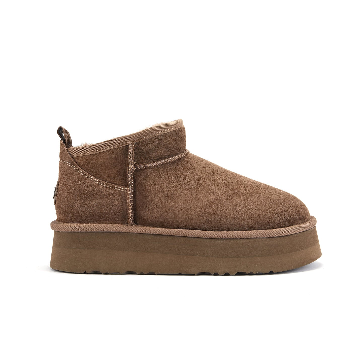 Cosy Ultra Short Platform Clay Luxe Classic Shoe Australia Luxe Collective