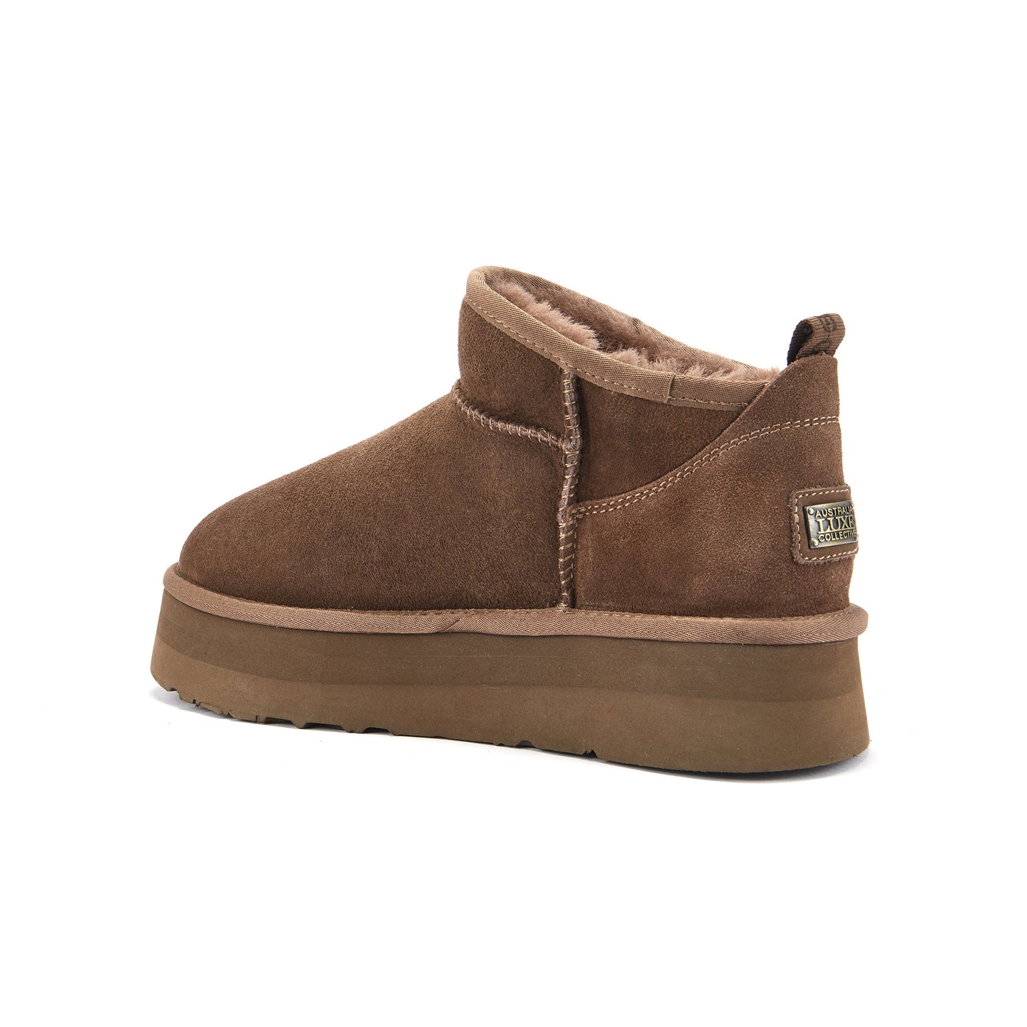 Cosy Ultra Short Platform Clay Luxe Classic Shoe Australia Luxe Collective