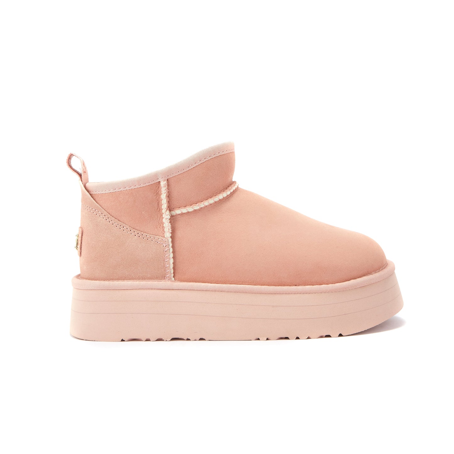 Cosy Ultra Short Scoop Cut Platform Shoe Rose Australia Luxe Collective