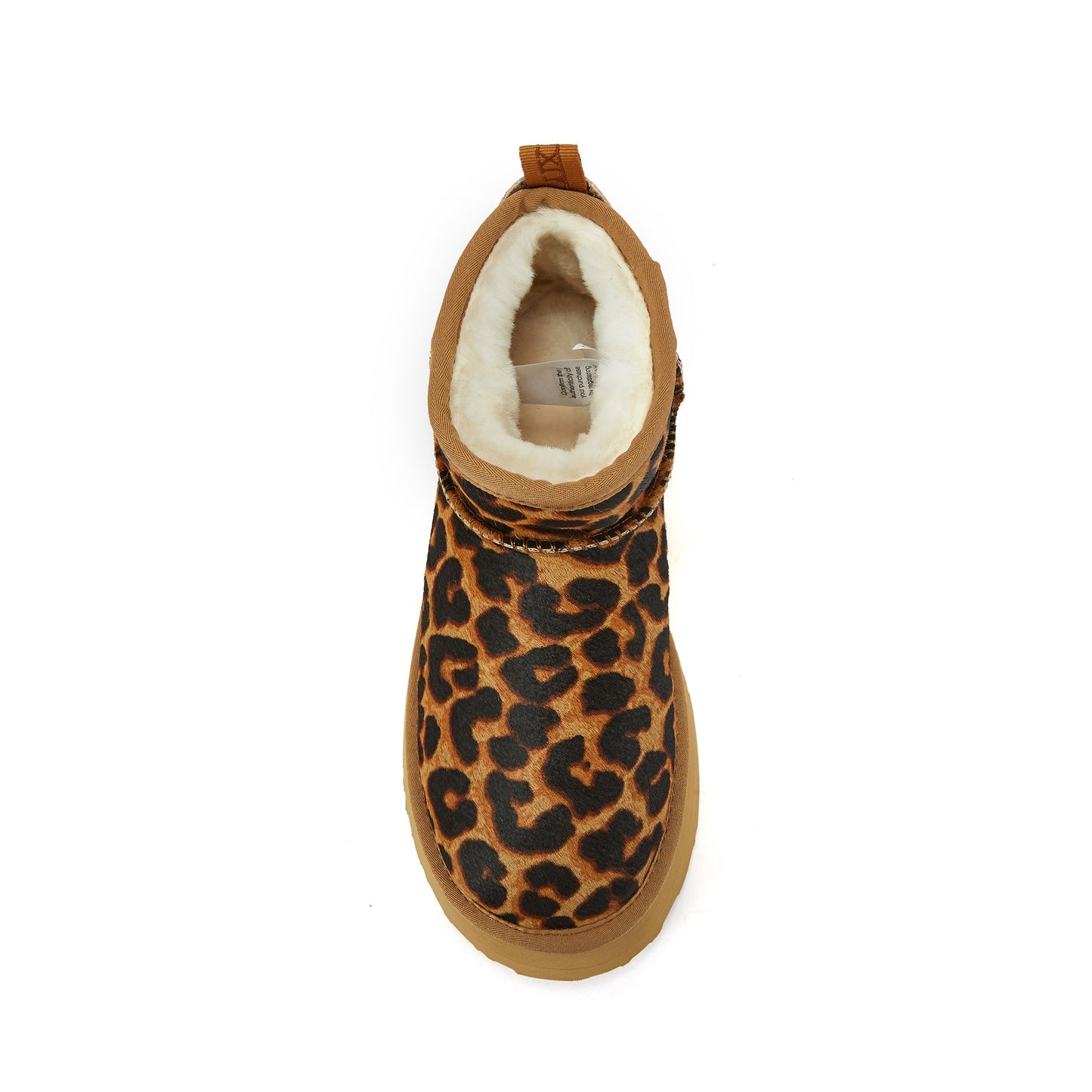 Cosy Ultra Short Platform Leopard Printed Cowskin Shoes Australia Luxe Collective