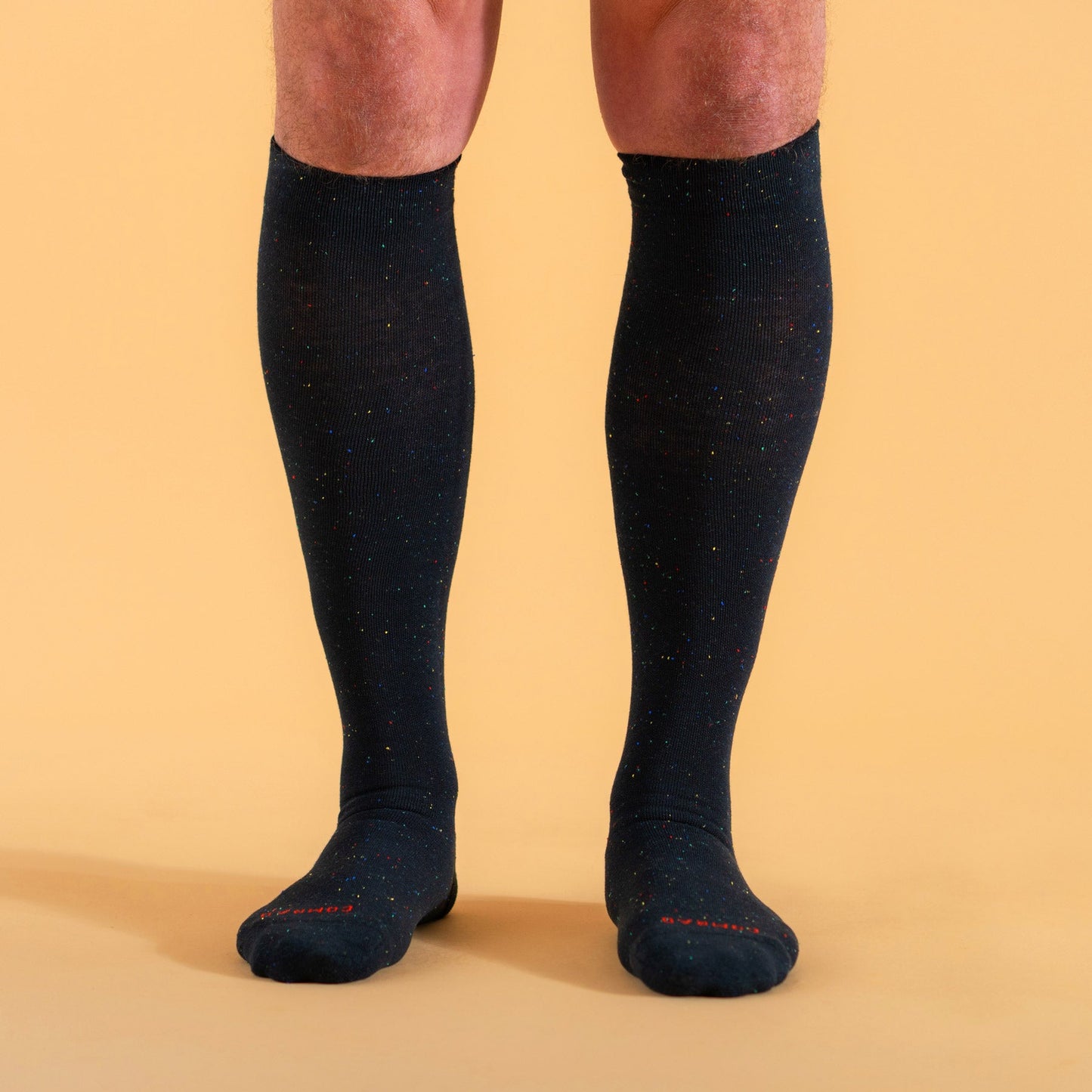 Recycled Cotton Compression Socks Galaxy