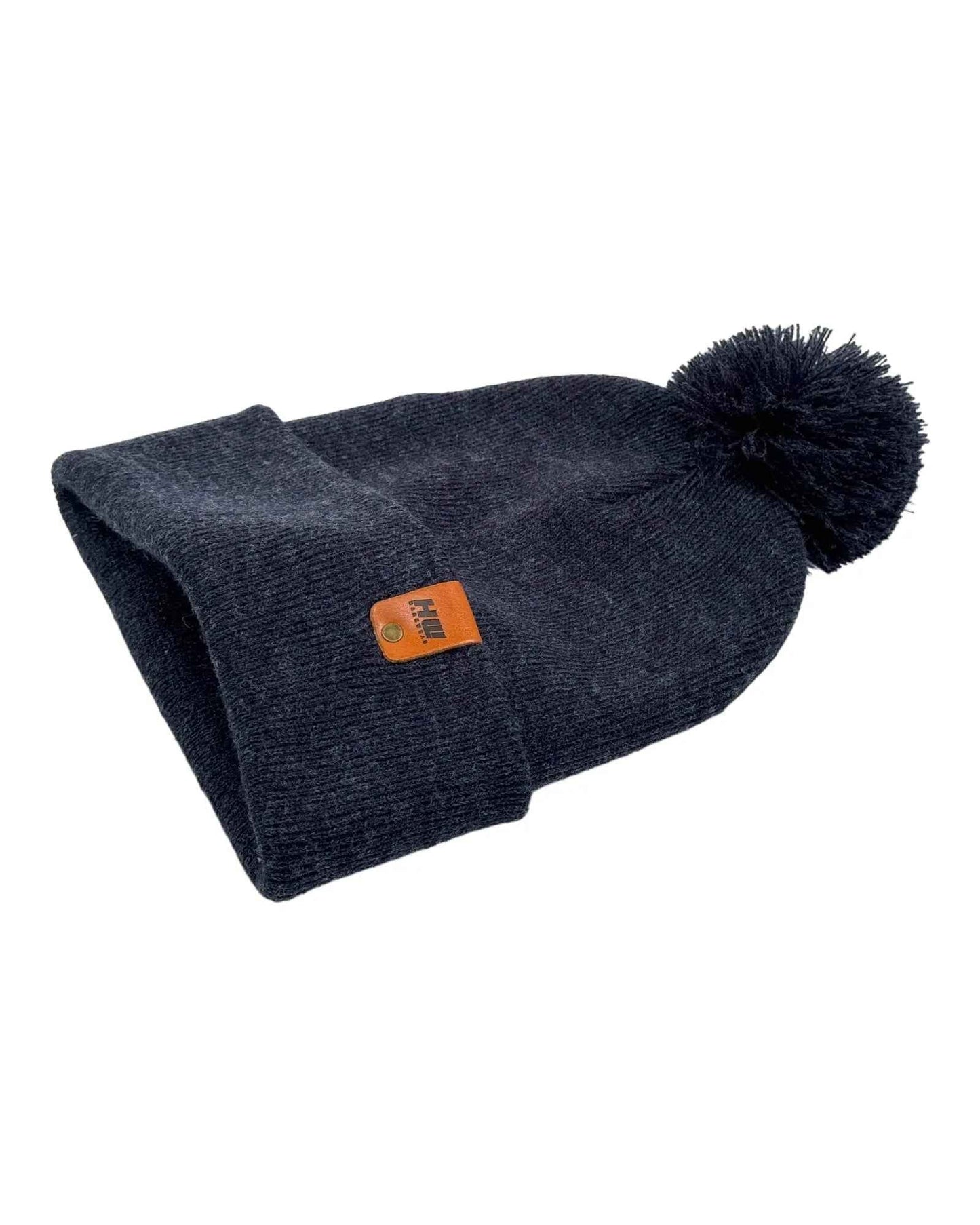 PomPom Denim Blue Beanie CPP1 HAAKWEAR