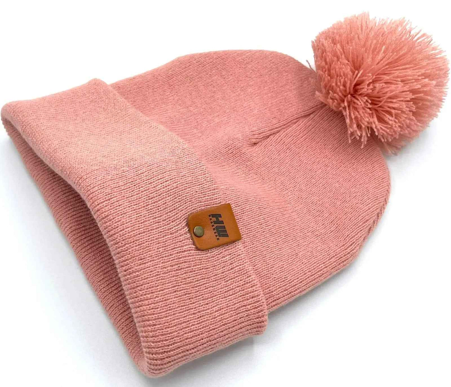 PomPom Pearl Pink Beanie CPP1 HAAKWEAR
