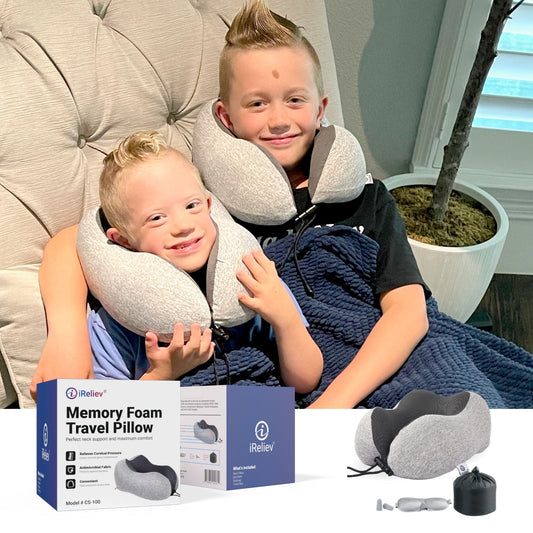Memory Foam Neck Support Travel Pillow