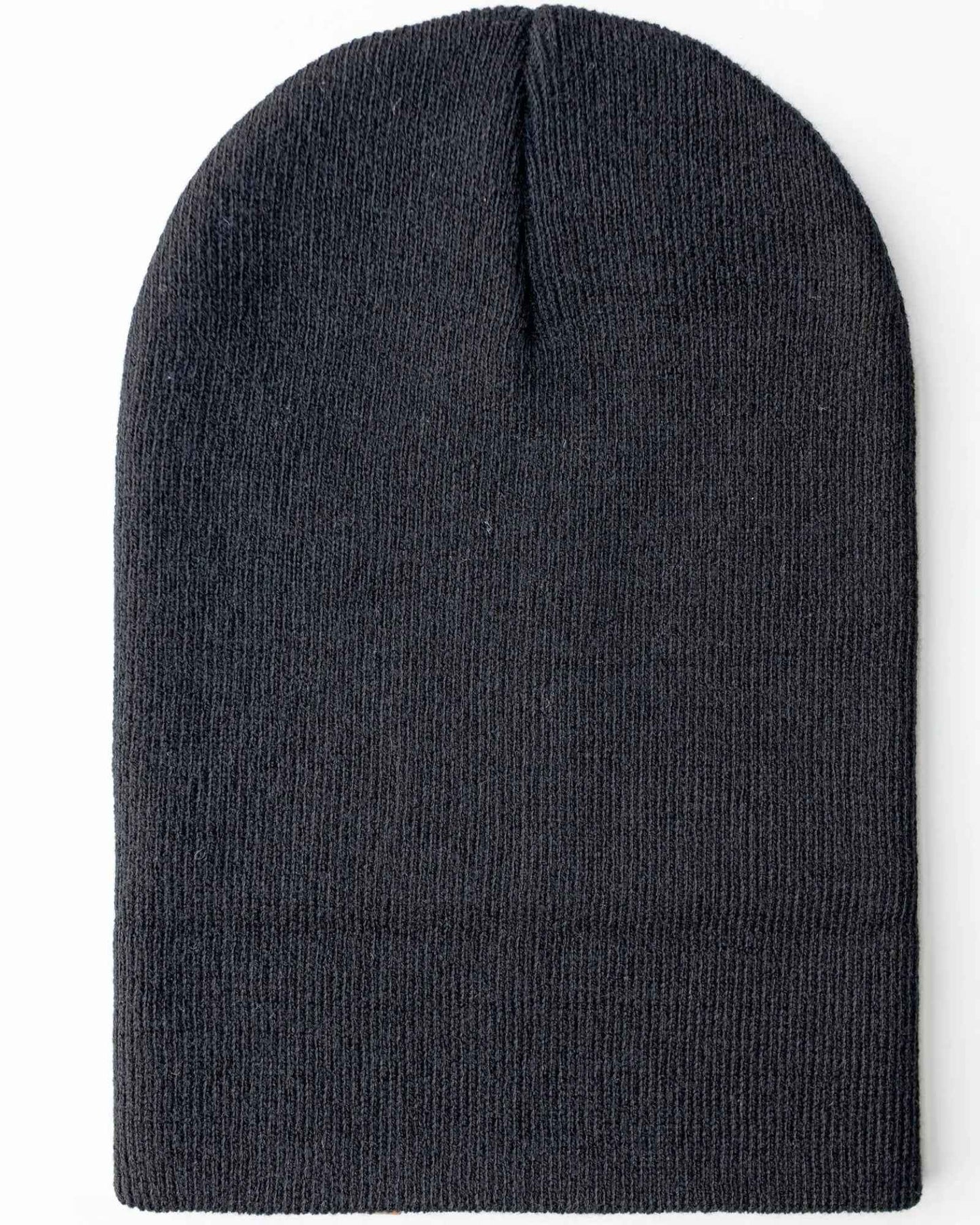 Traditional Silent Cuffed Beanie Charcoal Black CS100 HAAKWEAR