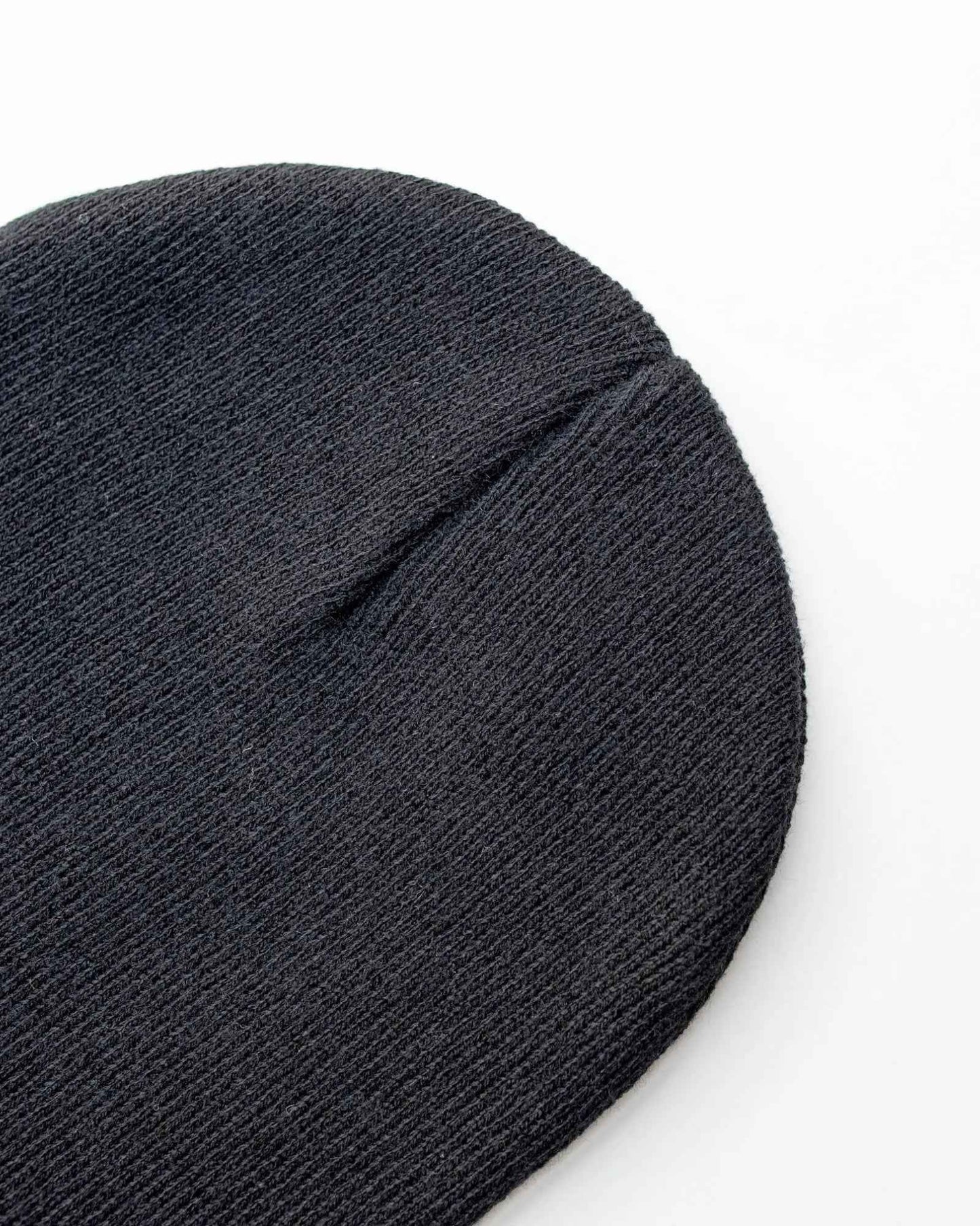 Traditional Silent Cuffed Beanie Charcoal Black CS100 HAAKWEAR