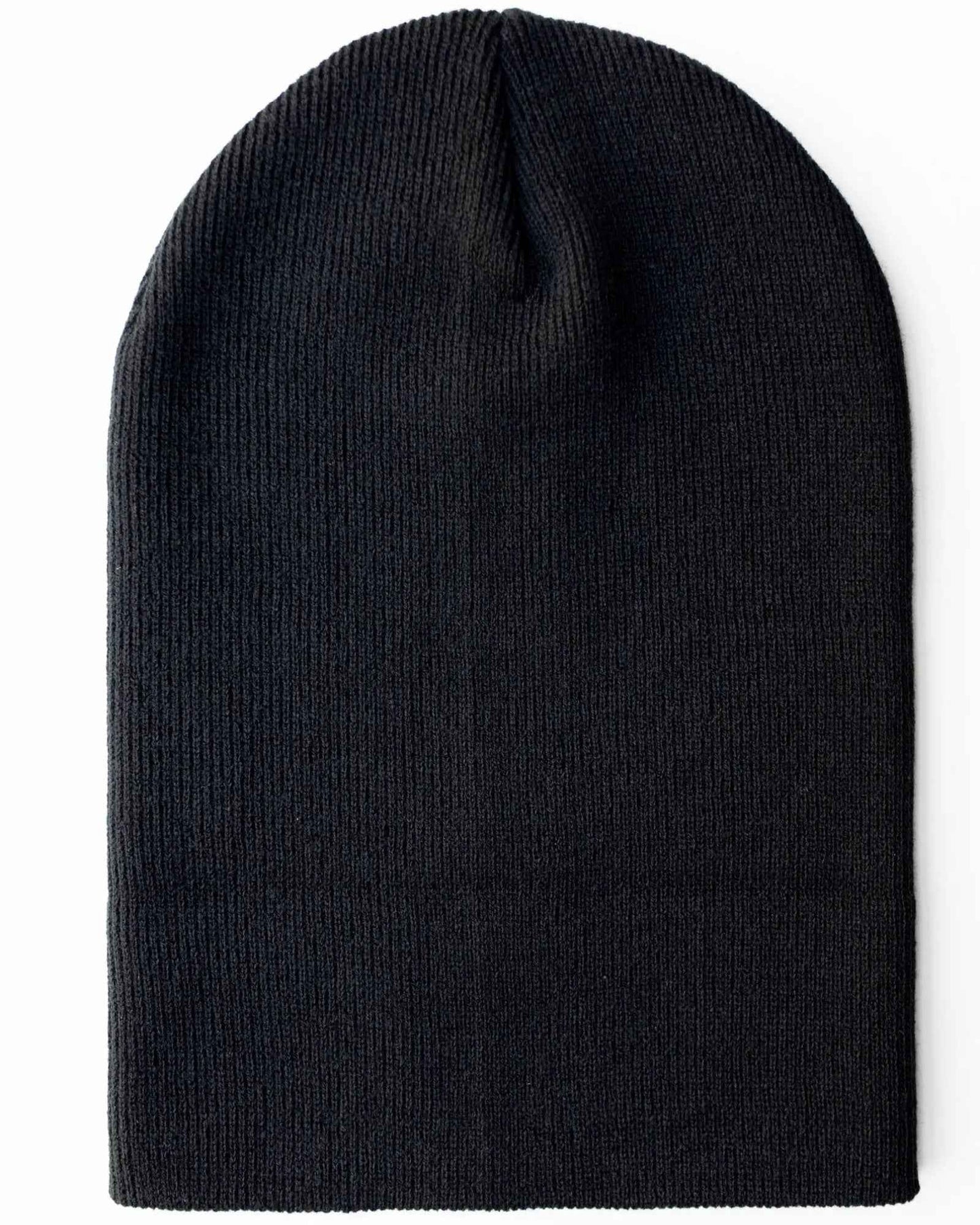 Silent Cuffed Midnight Black Beanie CS101 HAAKWEAR