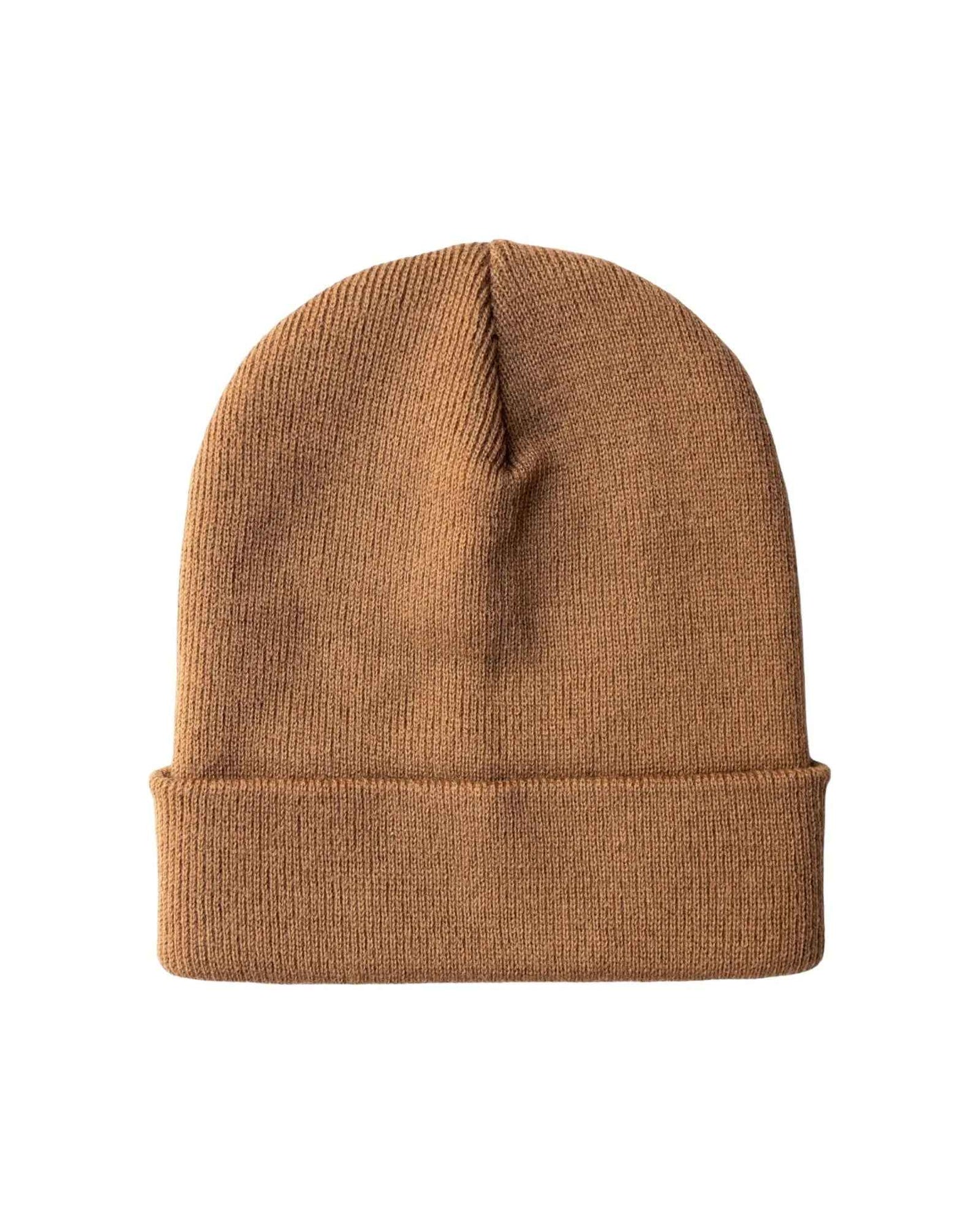 Silent Cuffed Traditional Beanie CS104 Camel Brown HAAKWEAR