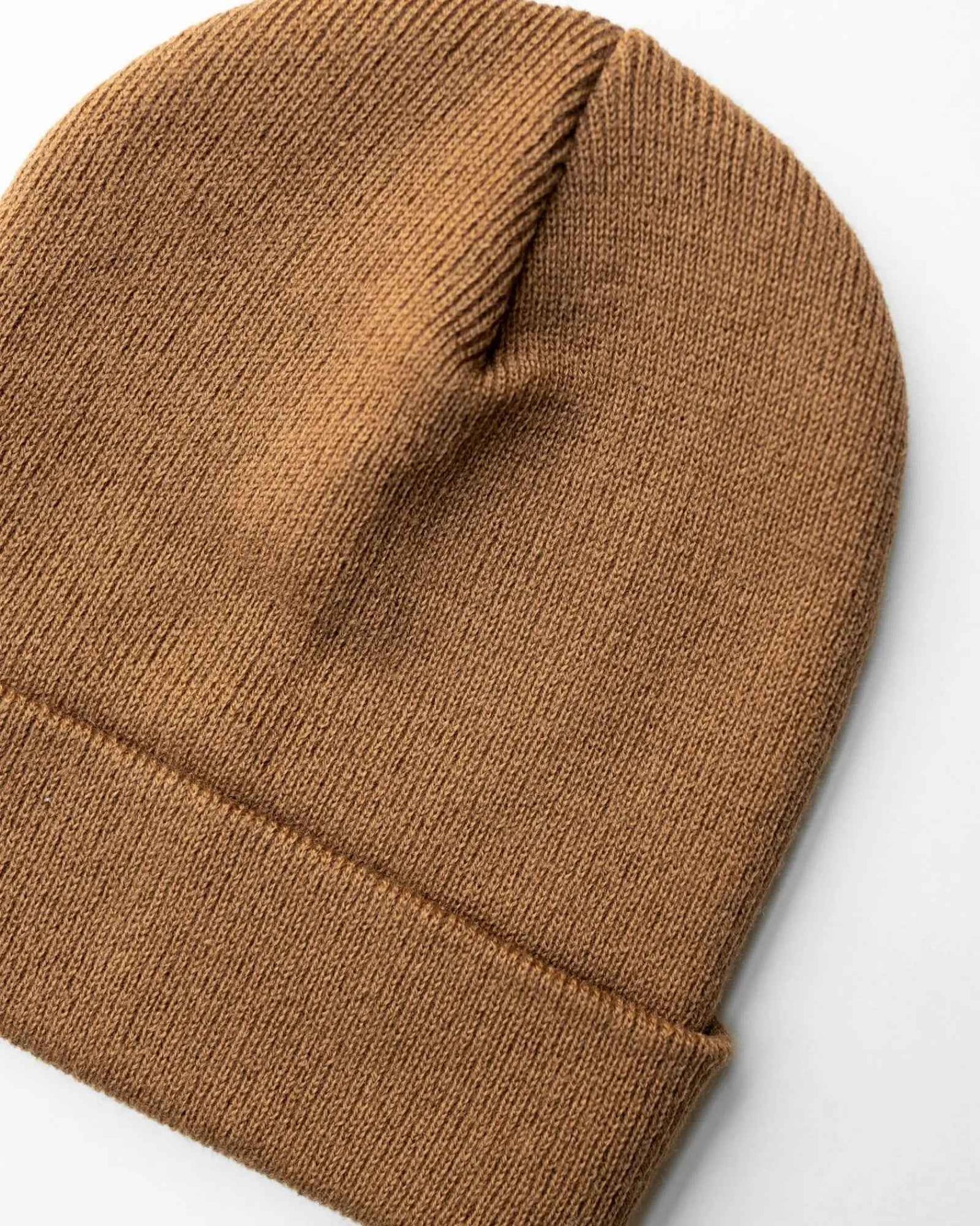 Silent Cuffed Traditional Beanie CS104 Camel Brown HAAKWEAR