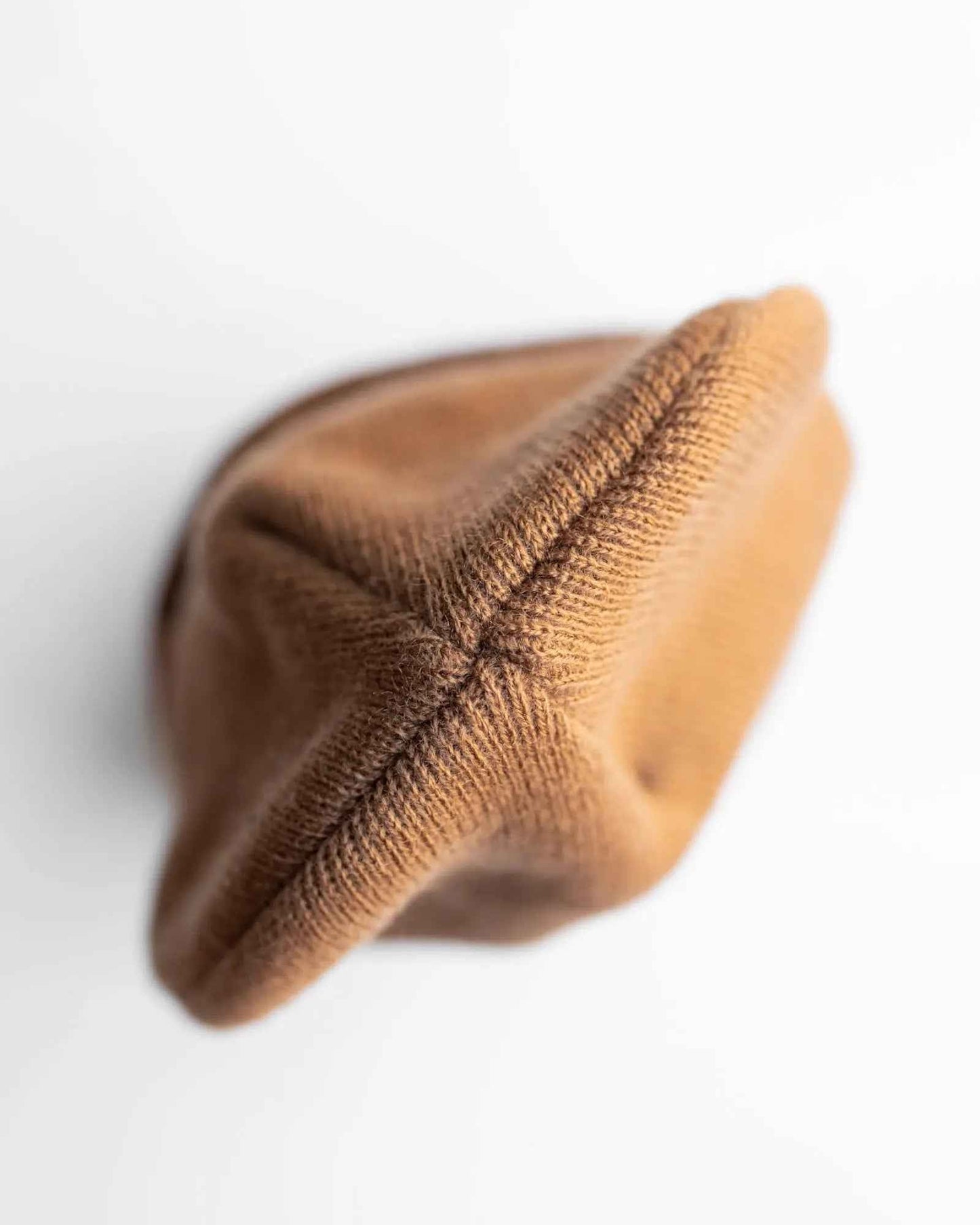 Silent Cuffed Traditional Beanie CS104 Camel Brown HAAKWEAR