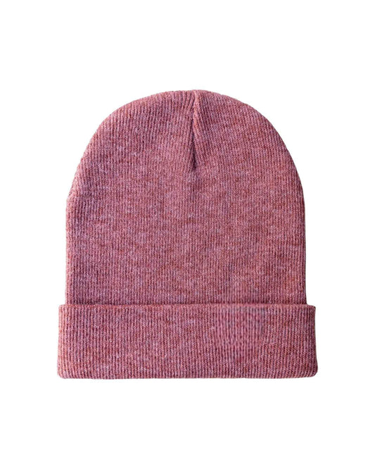 Rusty Burgundy Traditional Silent Cuffed Beanie CS105 HAAKWEAR