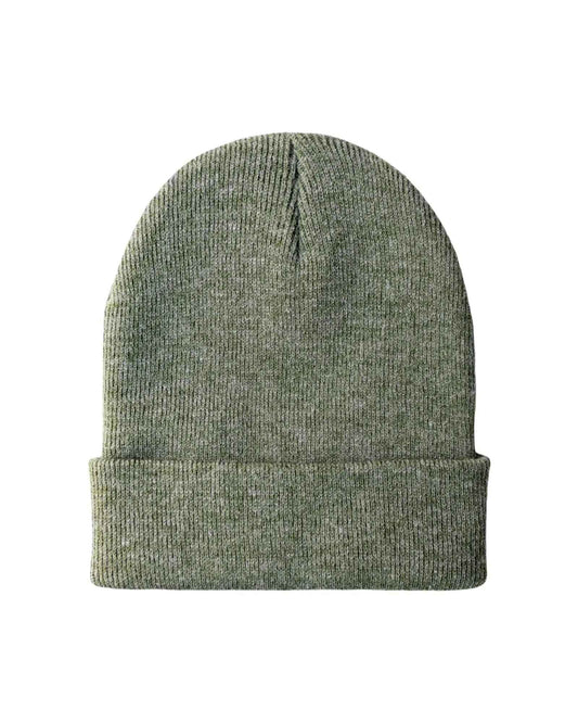 Silent Cuffed Beanie Forest Green CS107 Traditional HAAKWEAR