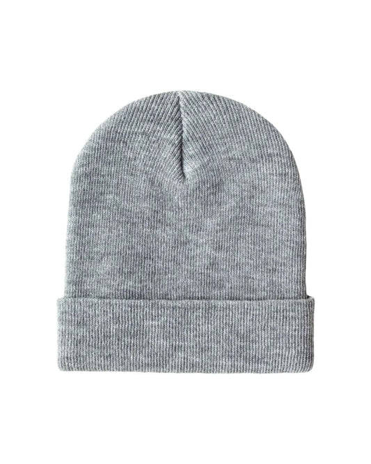 CS108 Traditional Silent Cuffed Beanie Koala Gray HAAKWEAR