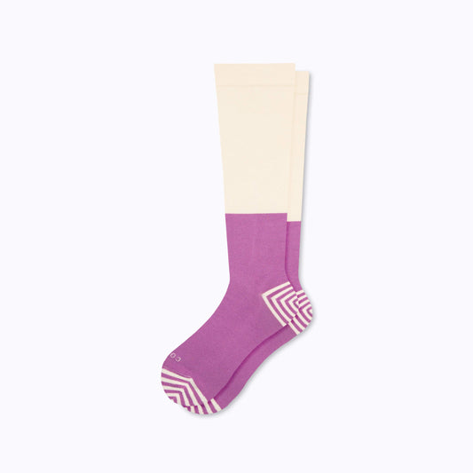 Cotton Tencel Colorblock Compression Socks Comrad