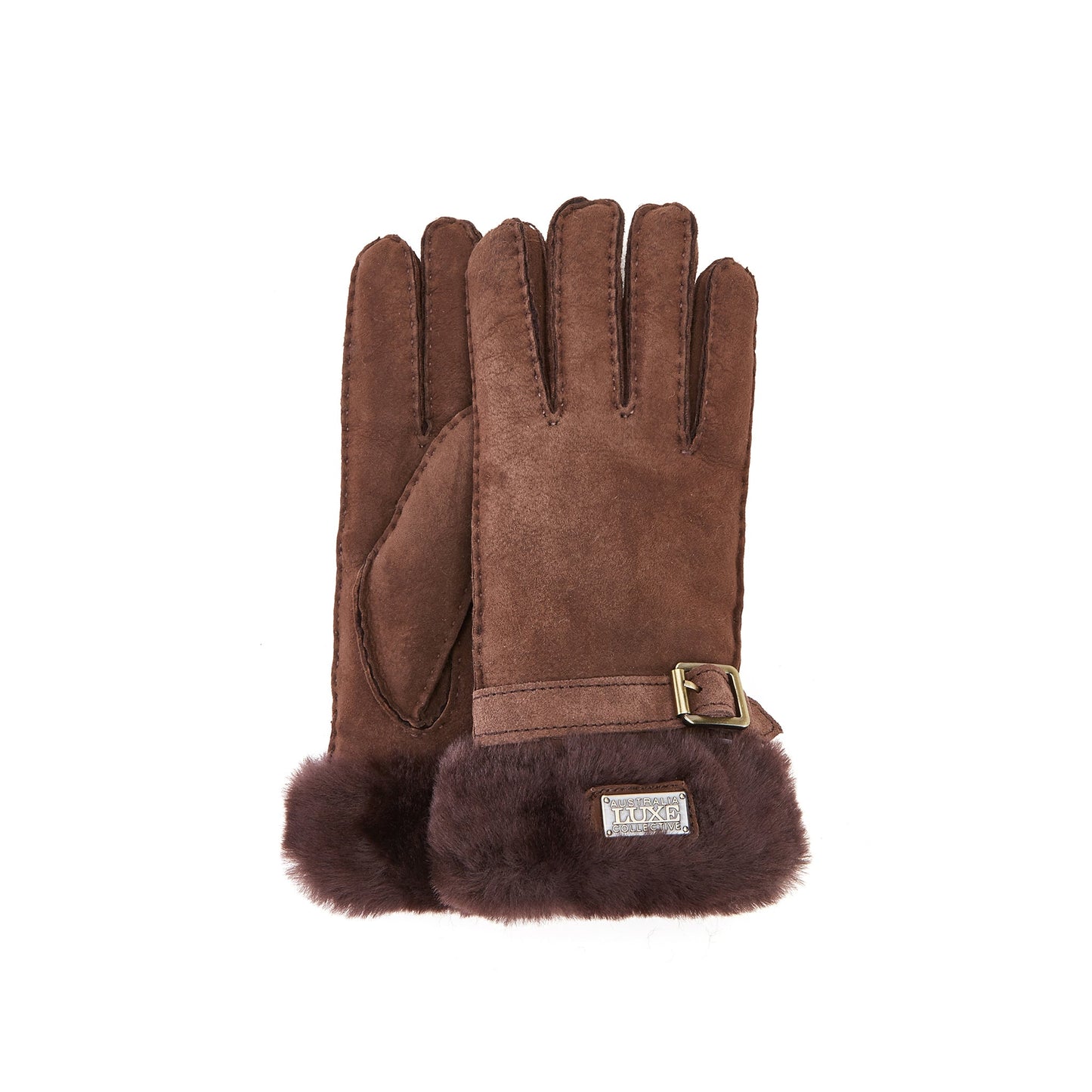 Suede Finish Cuff Gloves Winter Gloves BEVA