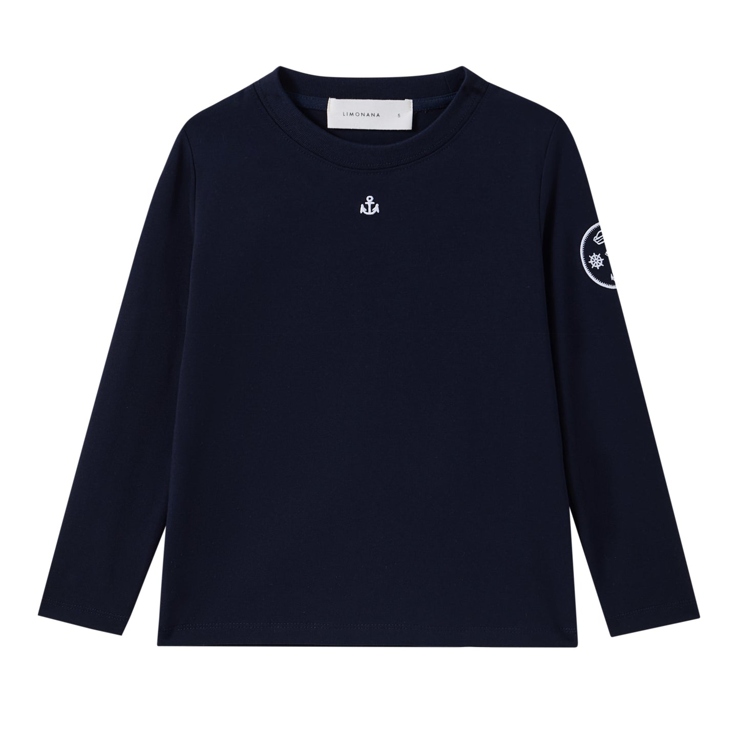 Coastal Navy Girls Tee