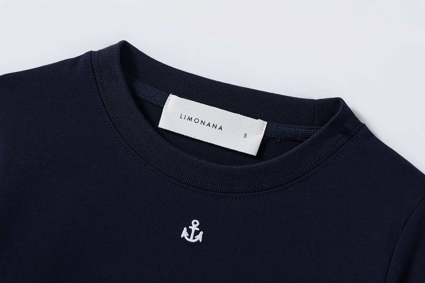 Coastal Navy Girls Tee
