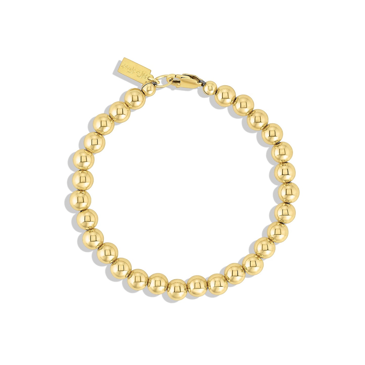 14k Gold Filled Beaded Cameron Bracelet