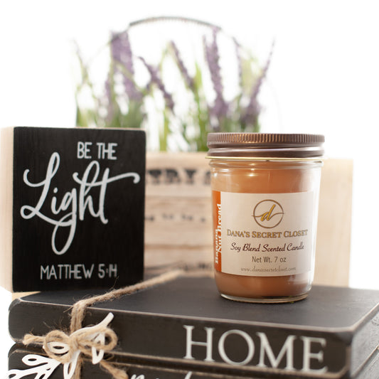 Banana Nut Bread Fragrant Soy Paraffin Candle Grandma’s Kitchen Collection