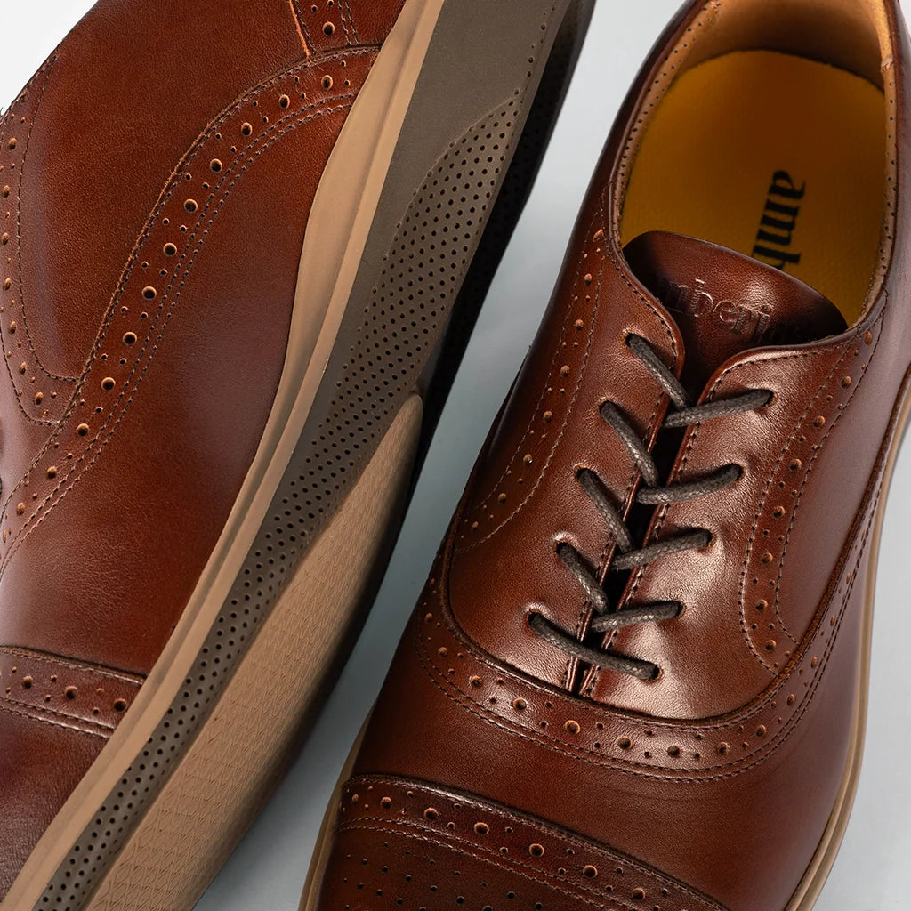 The Cap-Toe (Chestnut)