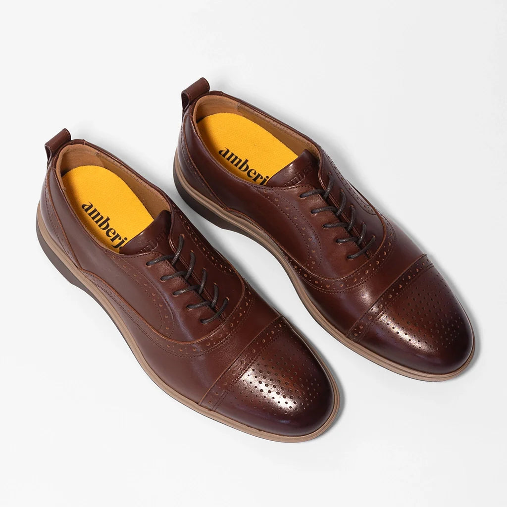 The Cap-Toe (Chestnut)