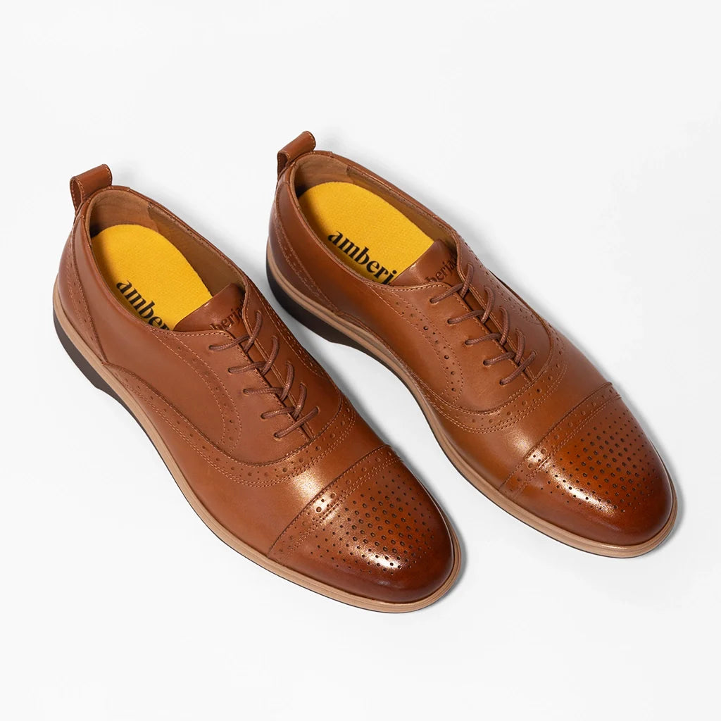 The Cap-Toe (Honey)