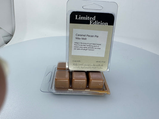 Caramel Pecan Pie Scented Wax Melts