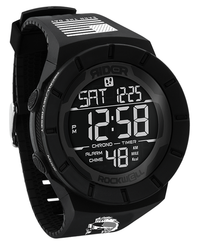 Coliseum Fit™ Phantom Black Digital Watch Casey Patterson Edition