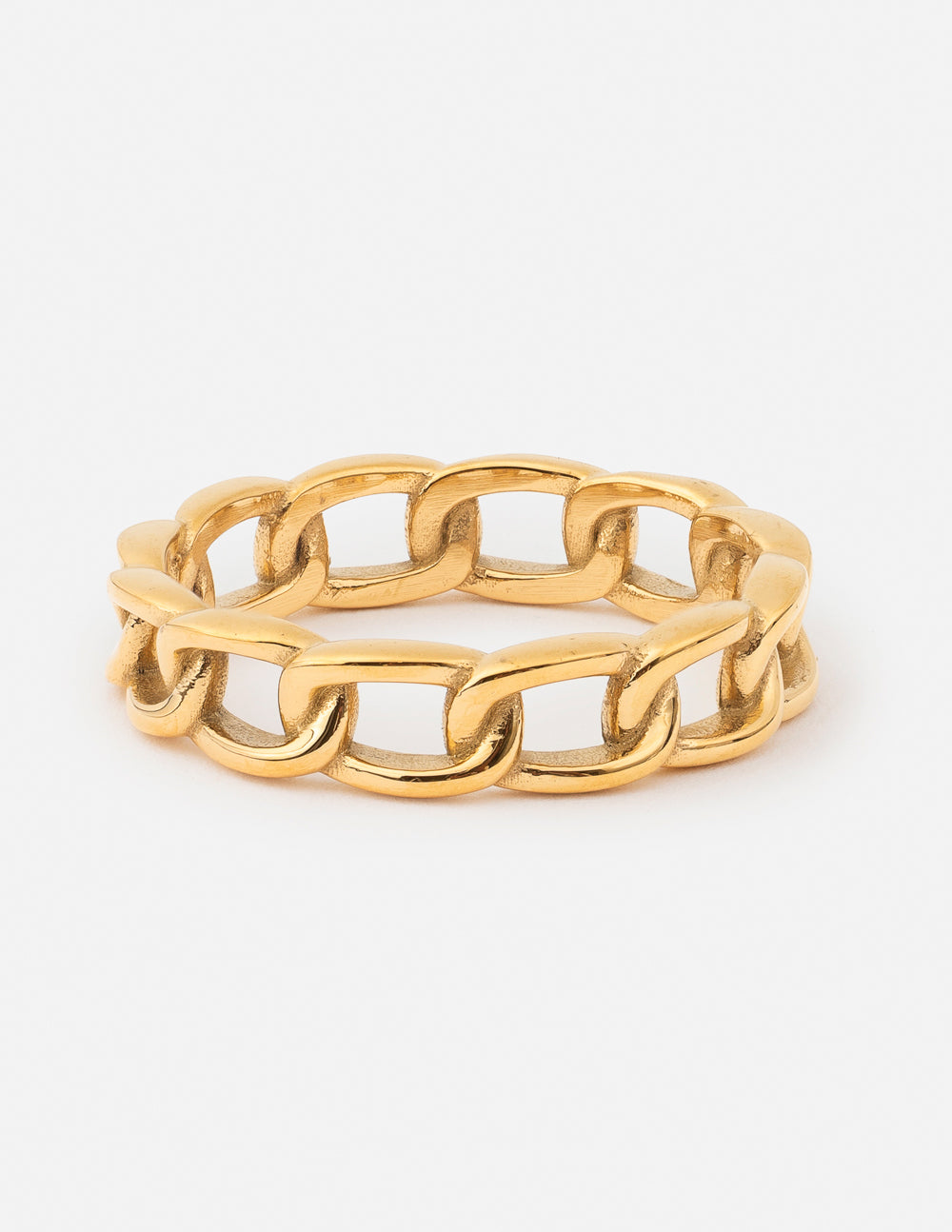 Chain Ring Symbolizing Freedom and New Path Jewelry