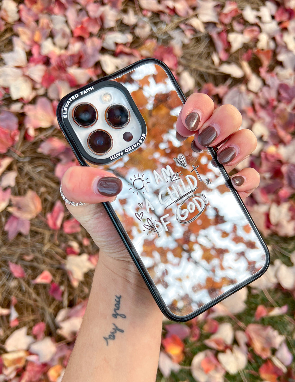 Child of God Mirror Durable iPhone Phone Case
