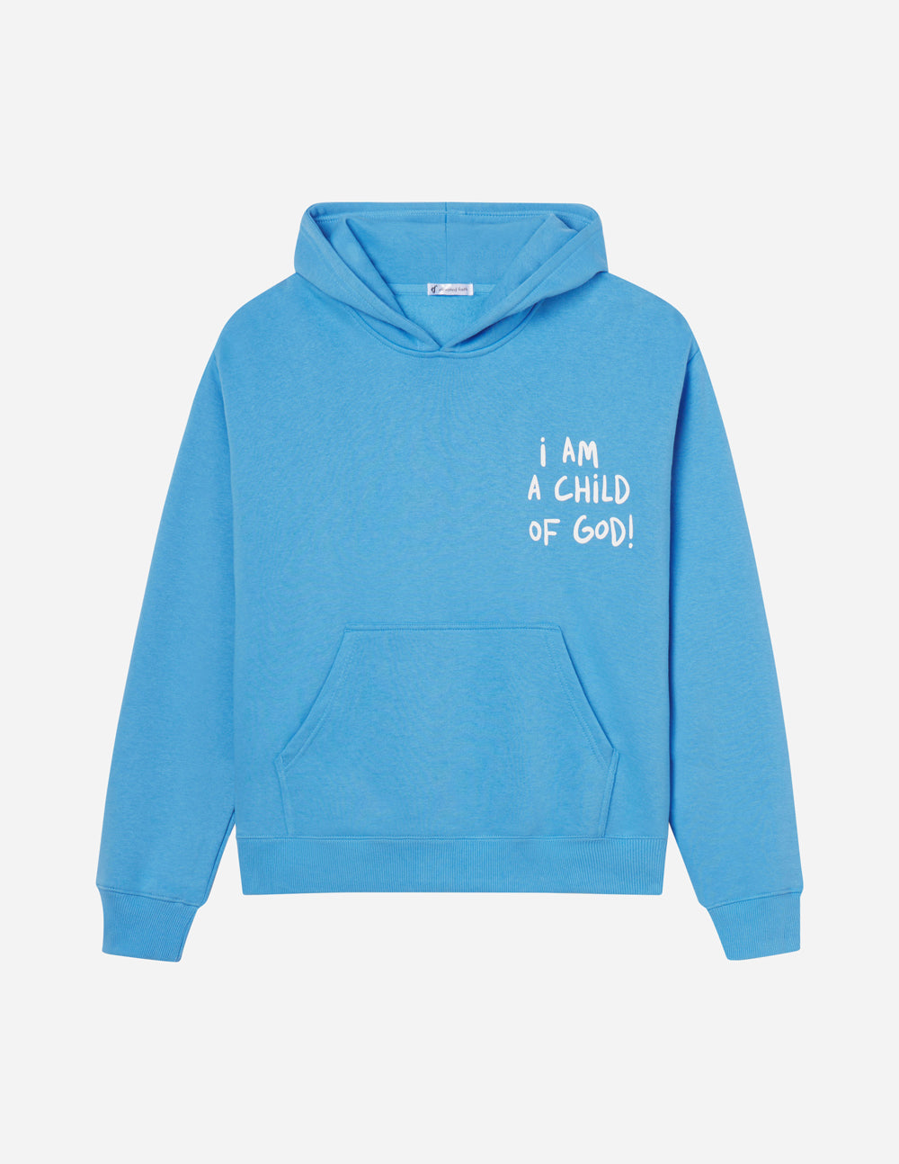 Child of God Electric Blue Unisex Hoodie