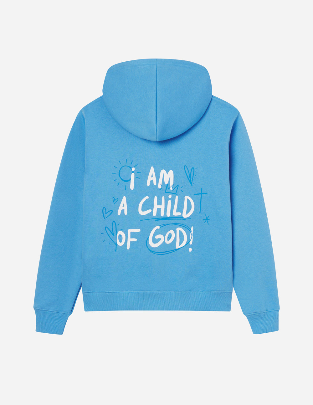 Child of God Electric Blue Unisex Hoodie