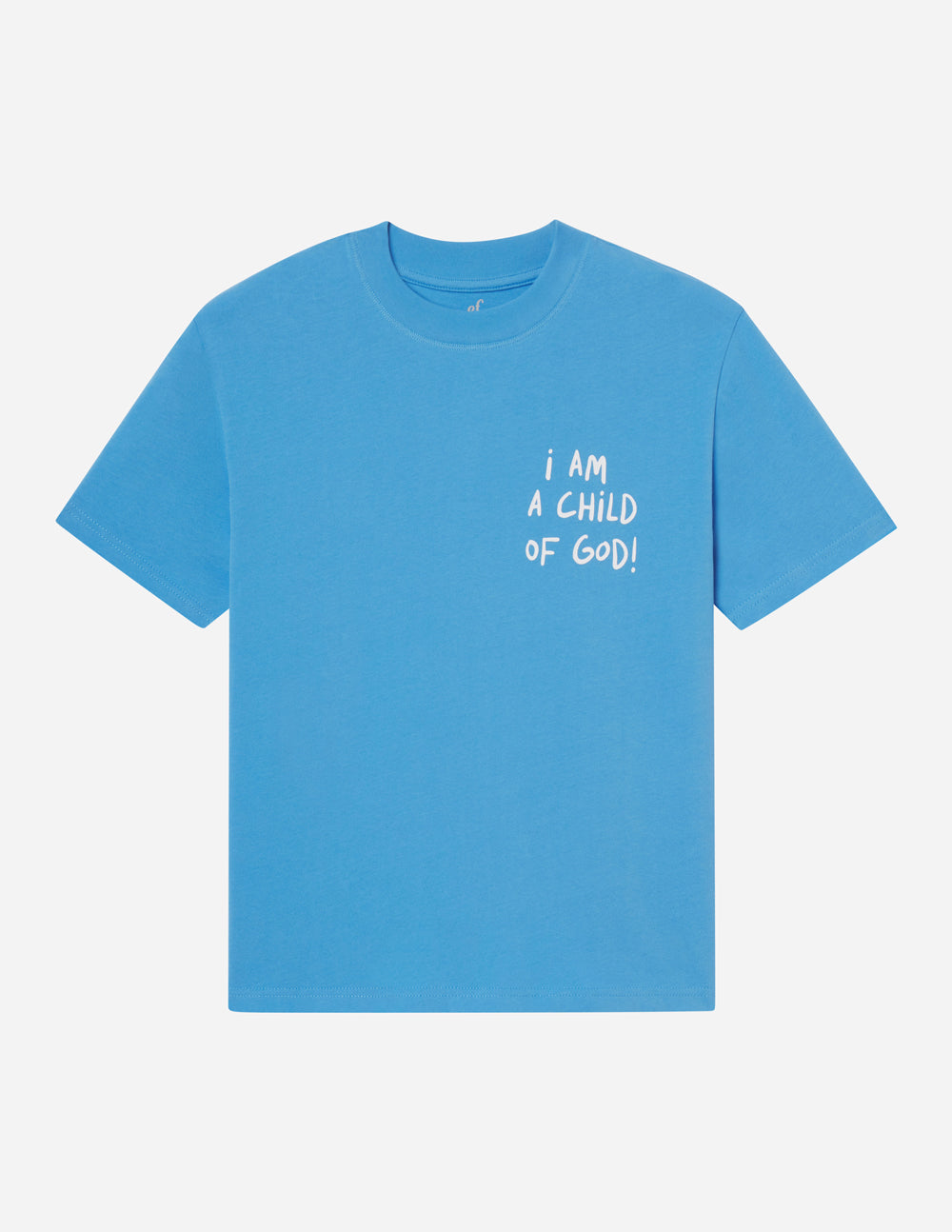 Electric Blue Oversized Unisex Tee Child of God