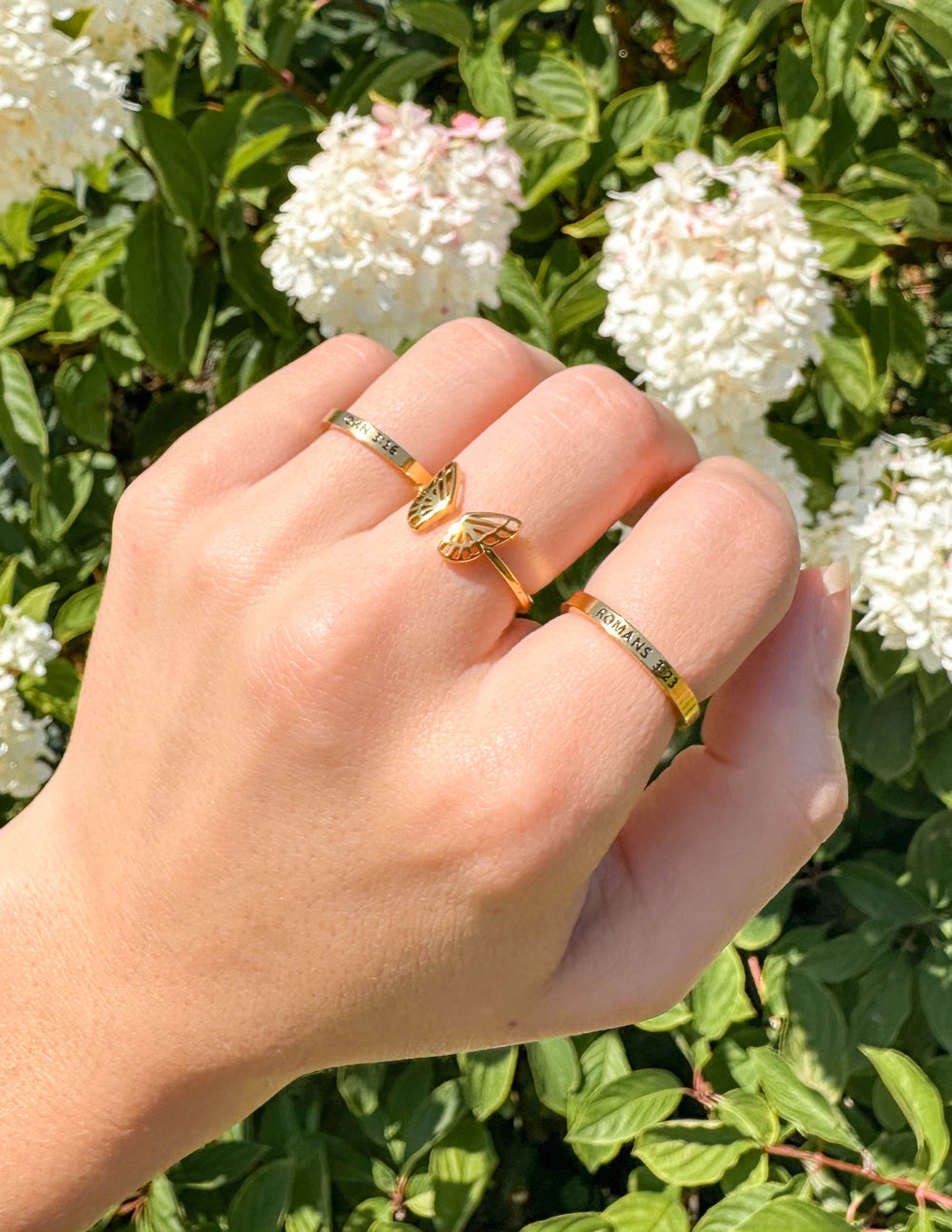Butterfly Ring Spiritual Transformation Jewelry Elevated Faith