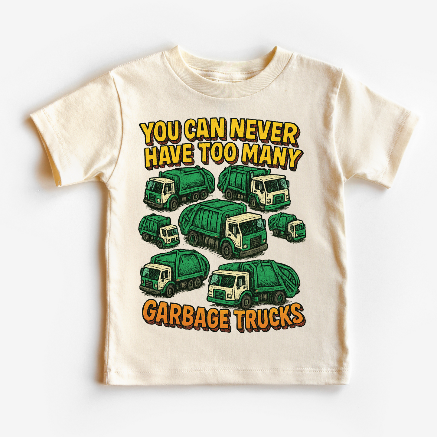 You Can Never Have Too Many Garbage Tucks Shirt - Fun Garbage Truck Tee