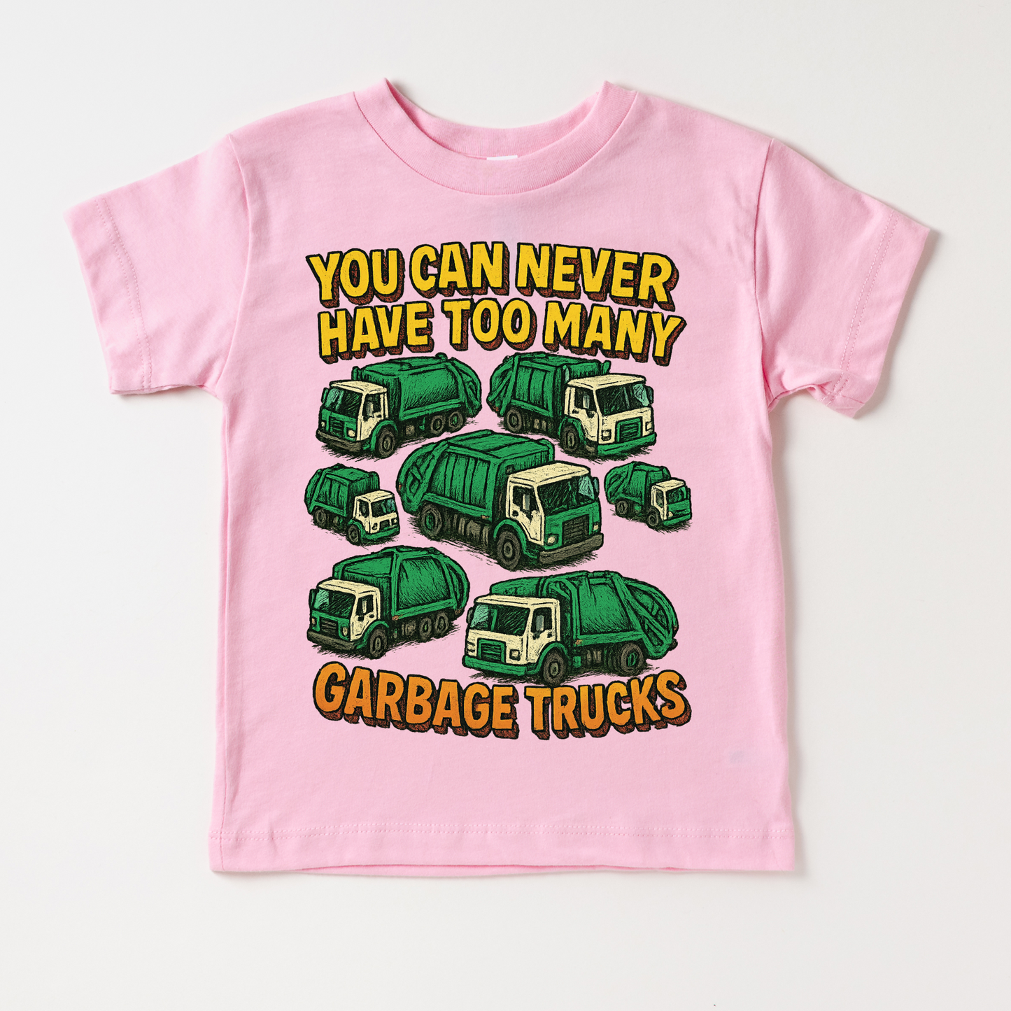 You Can Never Have Too Many Garbage Tucks Shirt - Fun Garbage Truck Tee