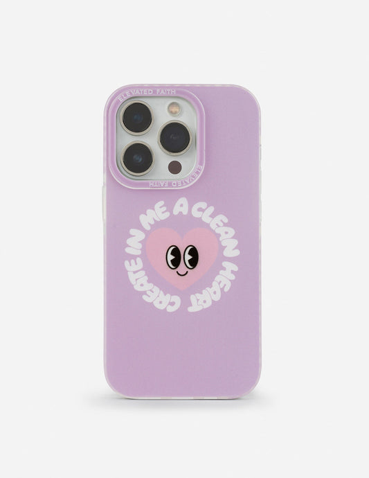 Create in Me a Clean Heart Durable Phone Case