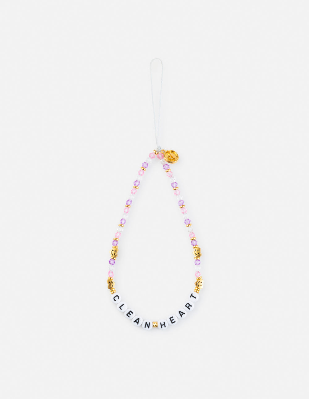 Create in Me a Clean Heart Beaded Phone Charm Phone Accessory Elevated Faith
