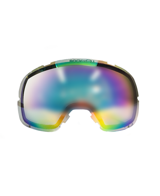 Interchangeable Clear-Mirror Lens Bomber Goggle Rockwell
