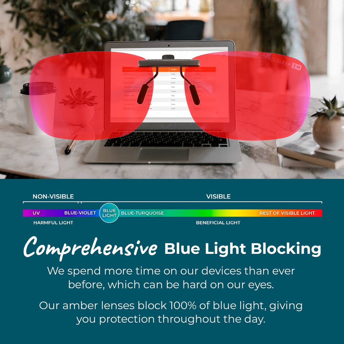 Blue Light Blocking Clip On Glasses Night-timeMax