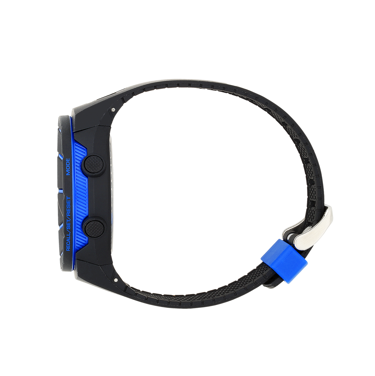 Coliseum Black Blue Multifunction Digital Watch Rockwell