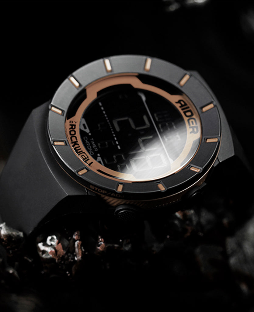 Coliseum Fit Black Gold Watch Rockwell