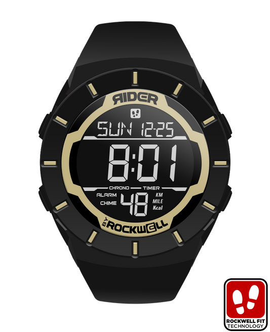 Coliseum Fit Black Gold Watch Rockwell