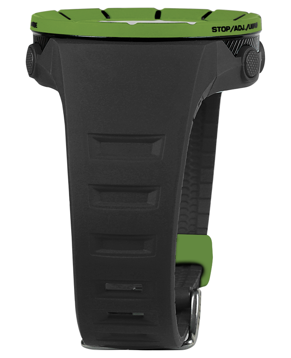 Coliseum Fit Halo Edition Black OD Green Digital Watch Rockwell Time