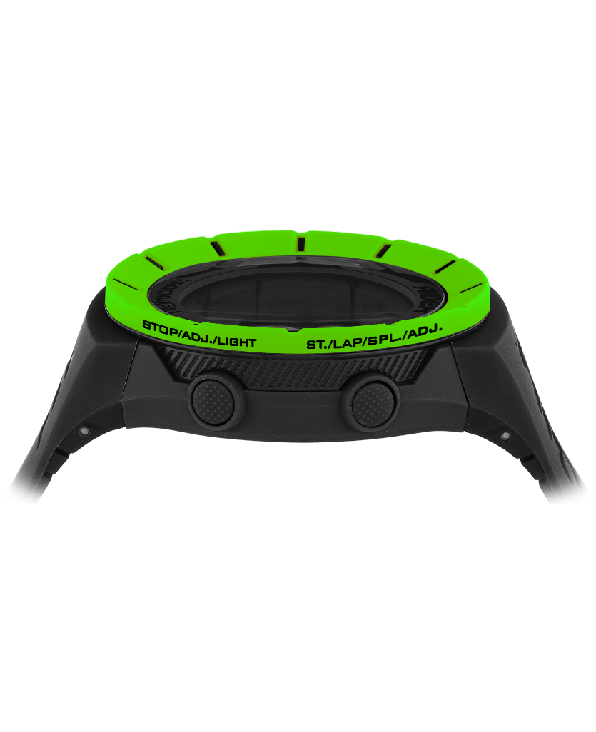 Coliseum Fit Halo Edition Black Green Digital Watch Rockwell Time