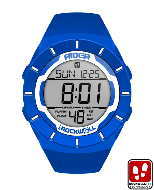 Coliseum Fit Blue White Watch Rockwell
